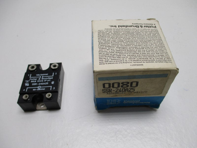 POTTER & BRUMFIELD SSR-240A25  NSMP