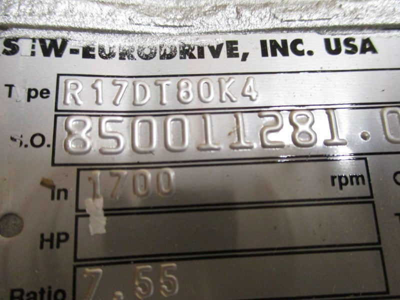 SEW-EURODRIVE DFT80K4 R17DT80K4  NSMP