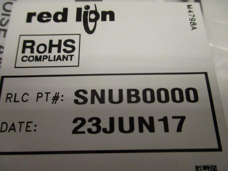 RED LION CONTROLS SNUB0000 * NEW IN FACTORY BAG *