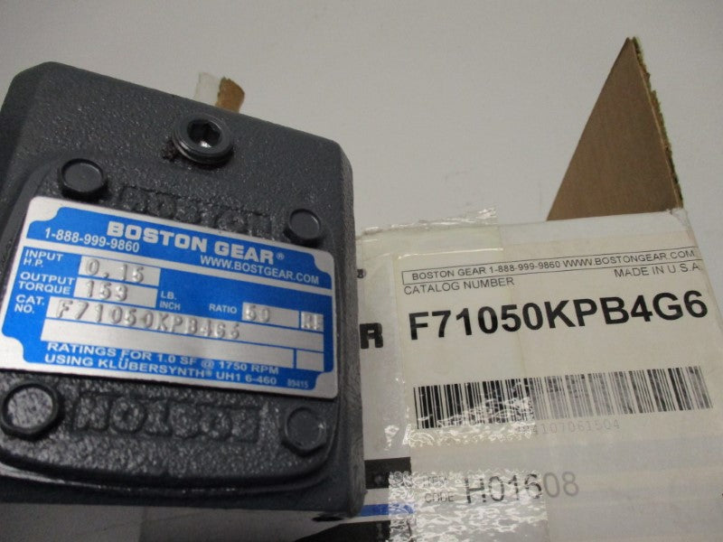BOSTON GEAR F71050KPB4G6 *NEW IN BOX *