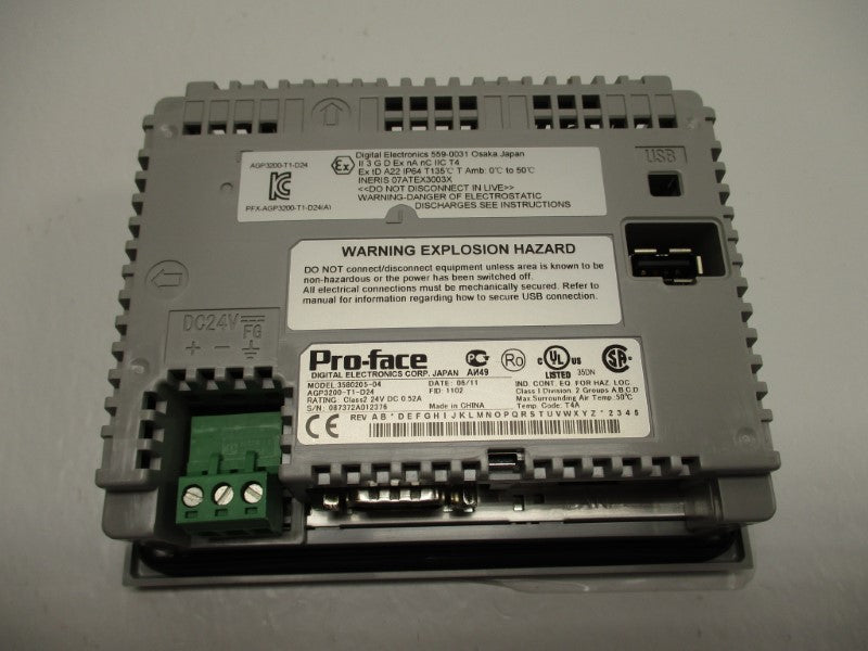 PRO-FACE 3580205-04 AGP3200-TI-D24 NSMP