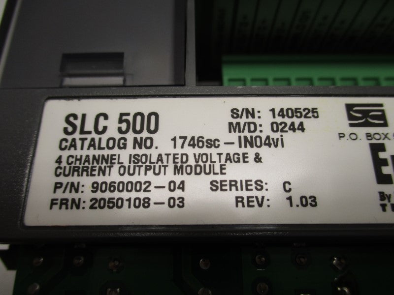 SPECTRUM CONTROLS 1746sc-INO4vi NSNP