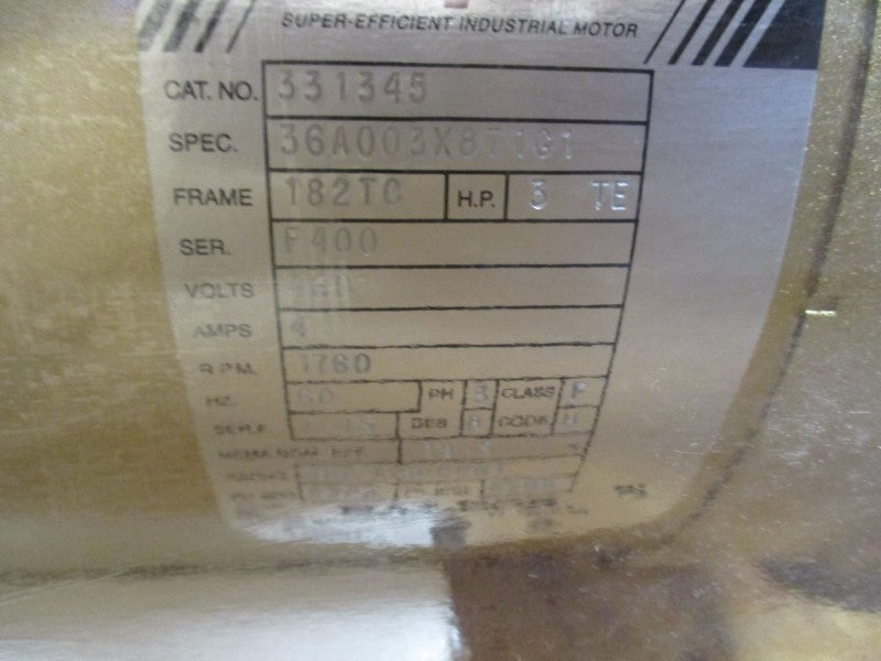 BALDOR 36A003X871G1 331345 * FACTORY SEALED *