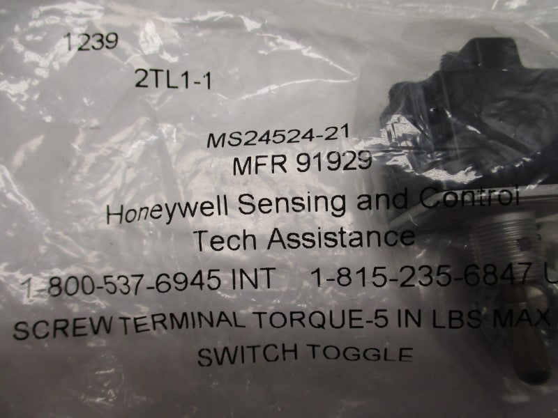 HONEYWELL MS24524-21 NSMP