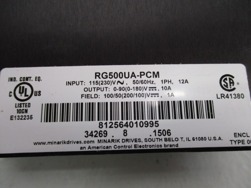 MINARIK RG500UA-PCM NSMP