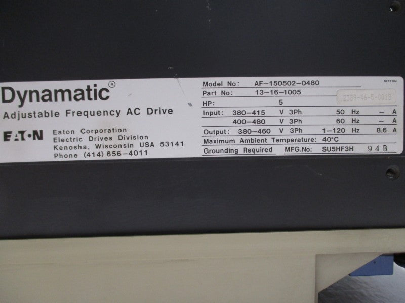 EATON AF-150502-0480 (AS PICTURED) UNMP