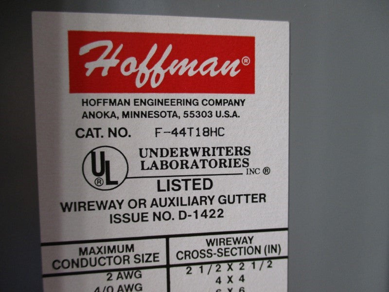 HOFFMAN F-44T18HC NSMP
