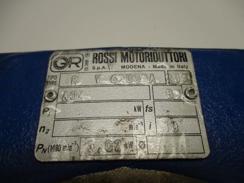 SEW-EURODRIVE RV62U03A UNMP