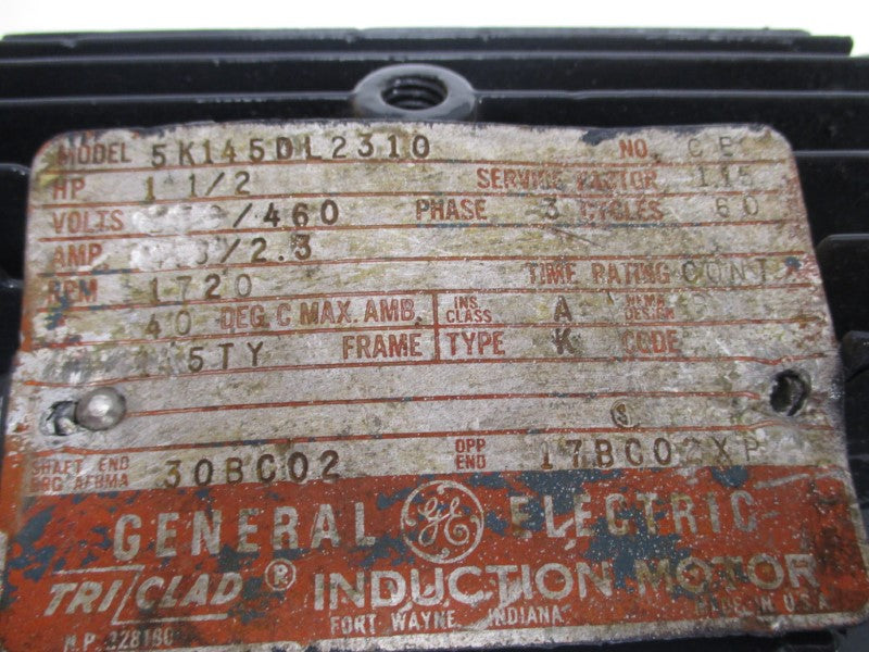 GENERAL ELECTRIC 5K145DL2310 UNMP