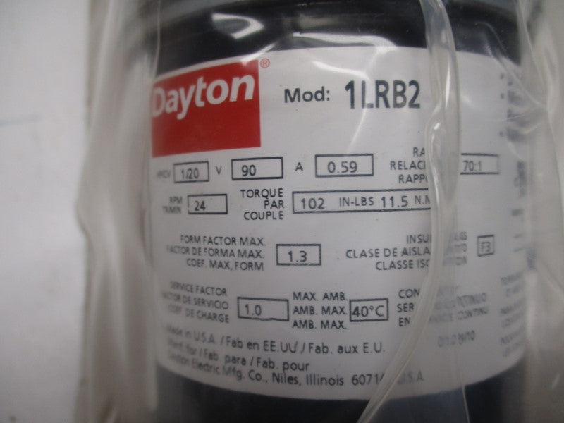 DAYTON 1LRB2 NSMP