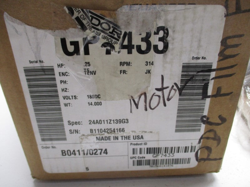 BALDOR GP7433 NSMP