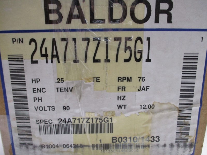 BALDOR 24A717Z175G1 NSMP