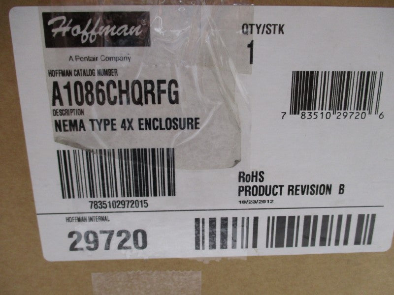 HOFFMAN A1086CHQRFG NSMP