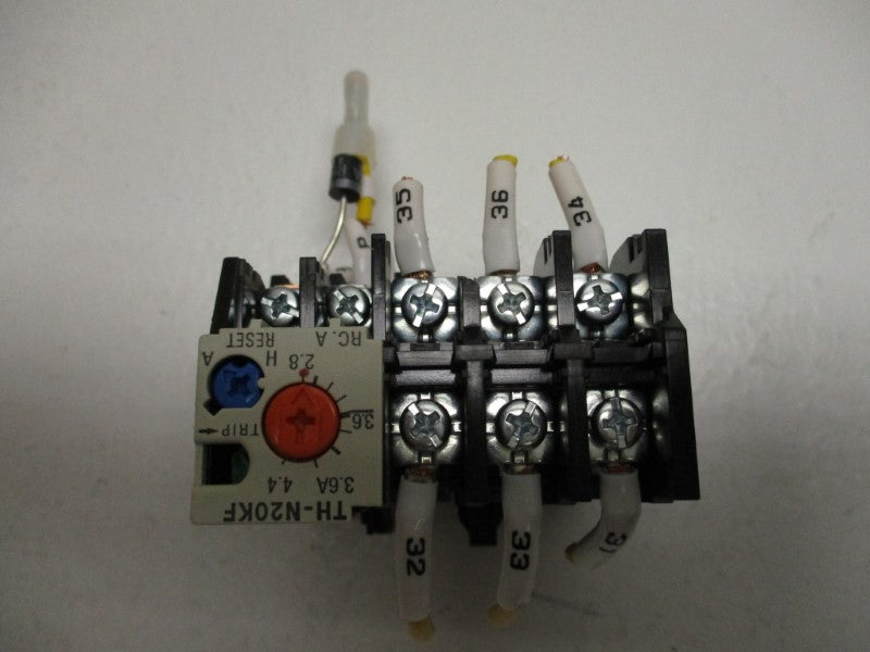 MITSUBISHI TH-N20KF OVERLOAD RELAY 2.8-4.4A UNMP