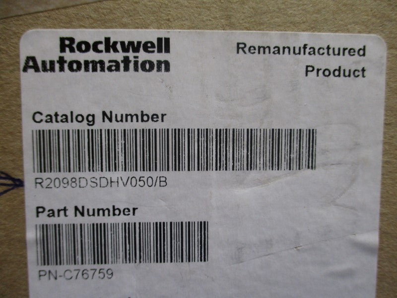 ALLEN BRADLEY 2098-DSD-HV050 SER. B F/W 1.60  REMAN