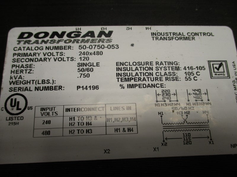 DONGAN 50-0750-053 NSMP