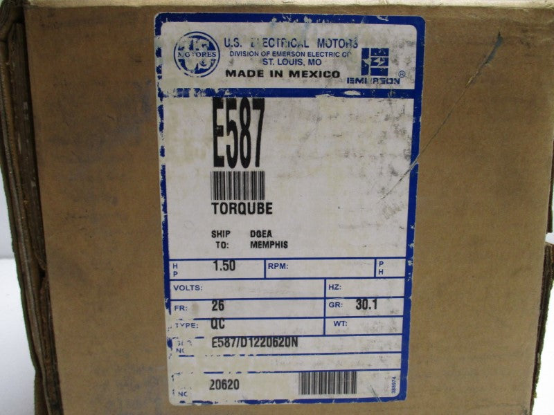 US MOTORS E587 * FACTORY SEALED *