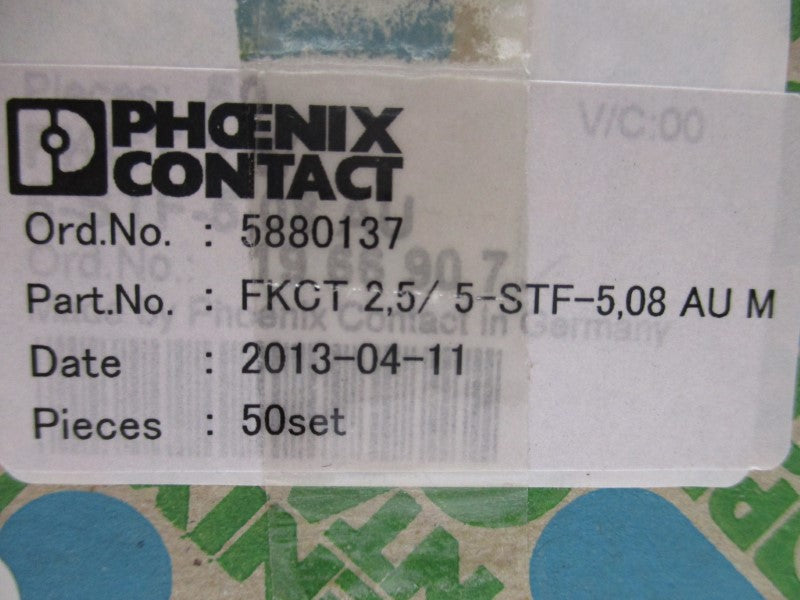 PHOENIX CONTACT FKCT 2,5/ 5-STF-5,08 NSNP