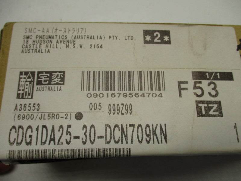 SMC CDG1DA25-30-DCN709KN NSFS