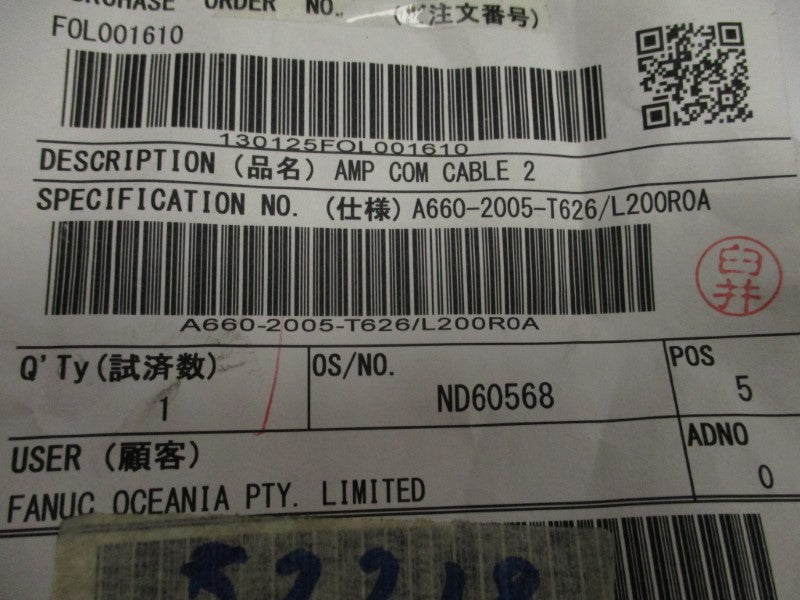FANUC A660-2005-T626/L200ROA NSNP