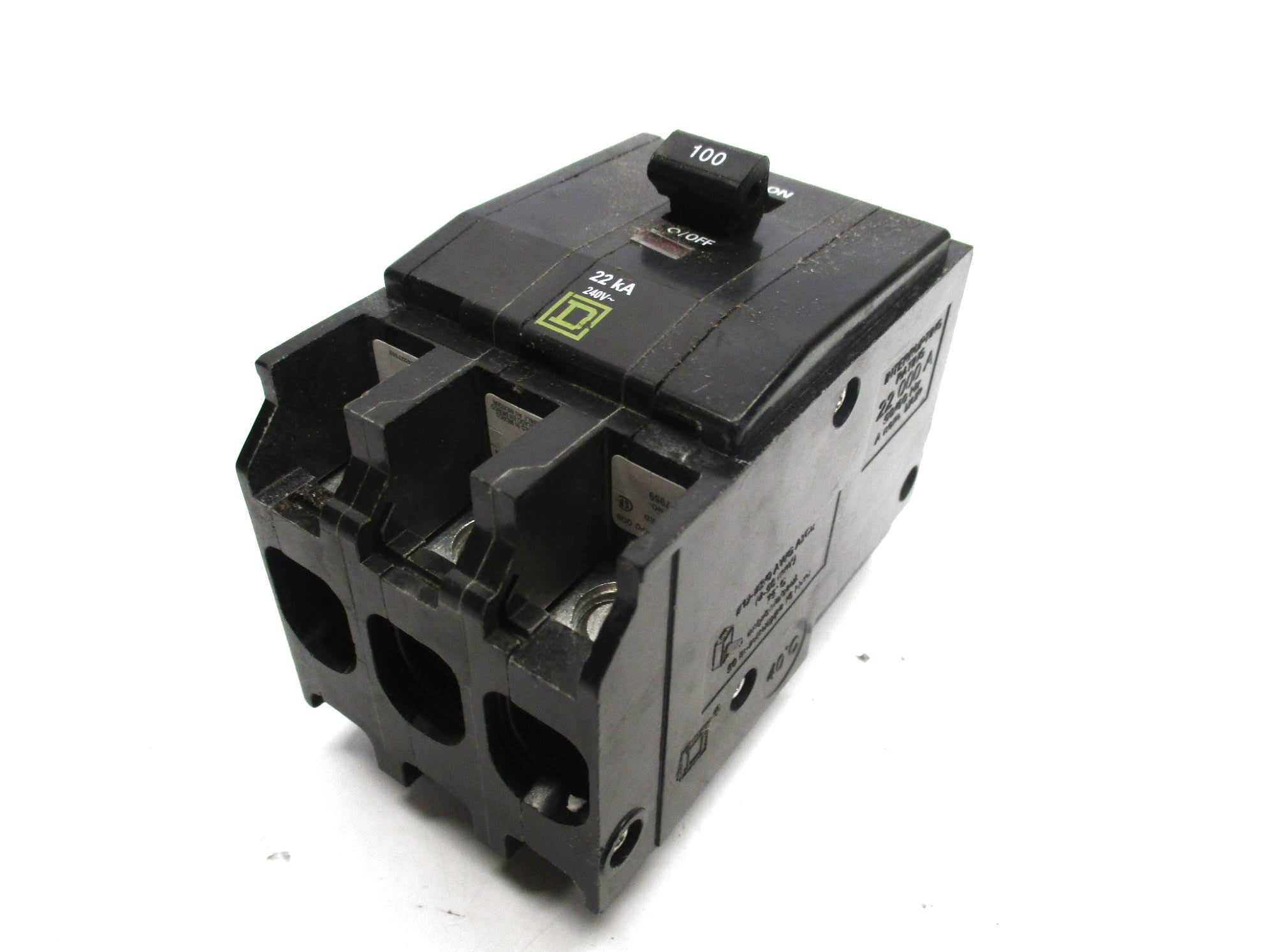 SQUARE D QOB3100VH 240V 100A NSMP