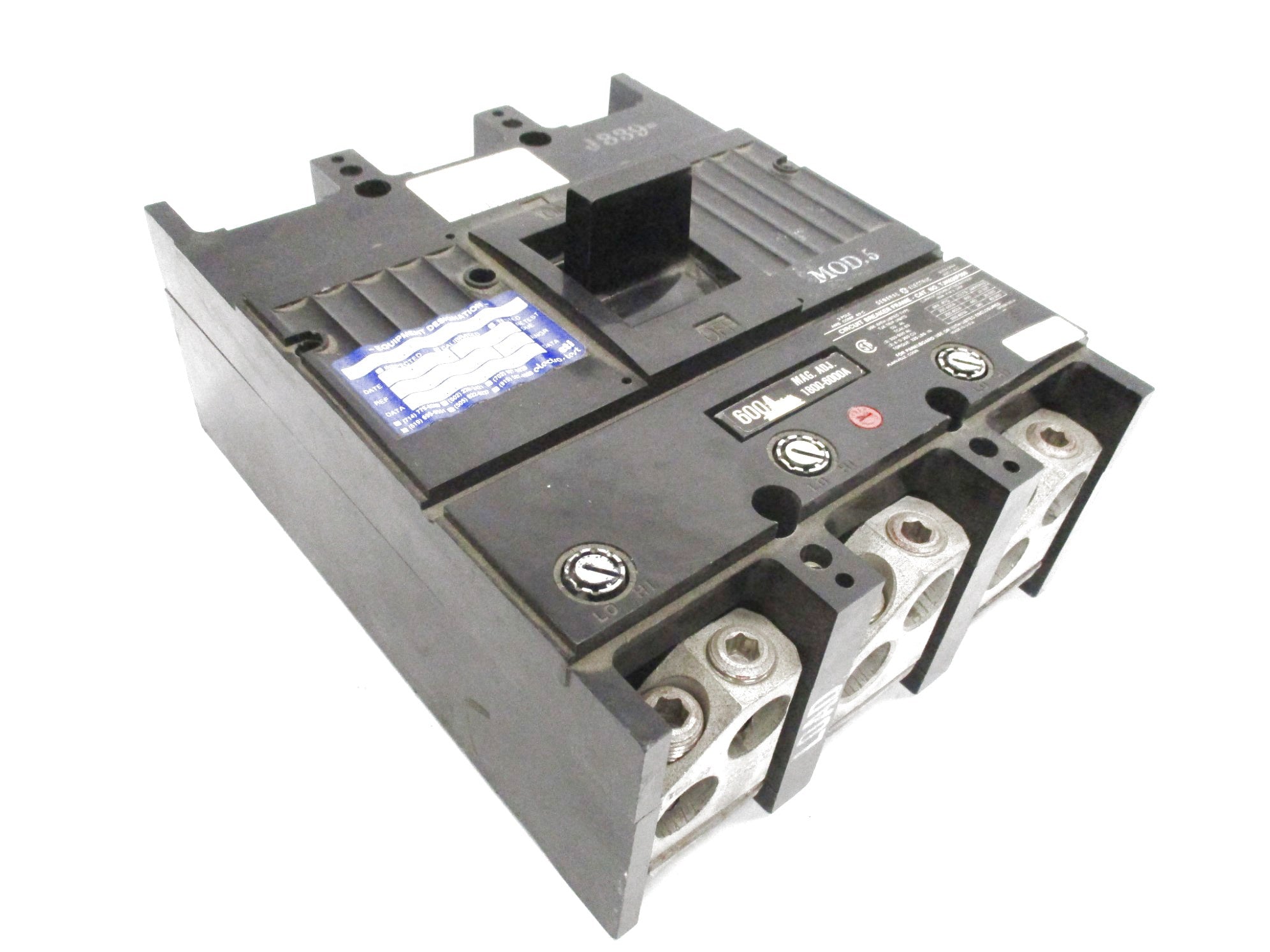 GENERAL ELECTRIC TJK636600 600A 600VAC NSNP
