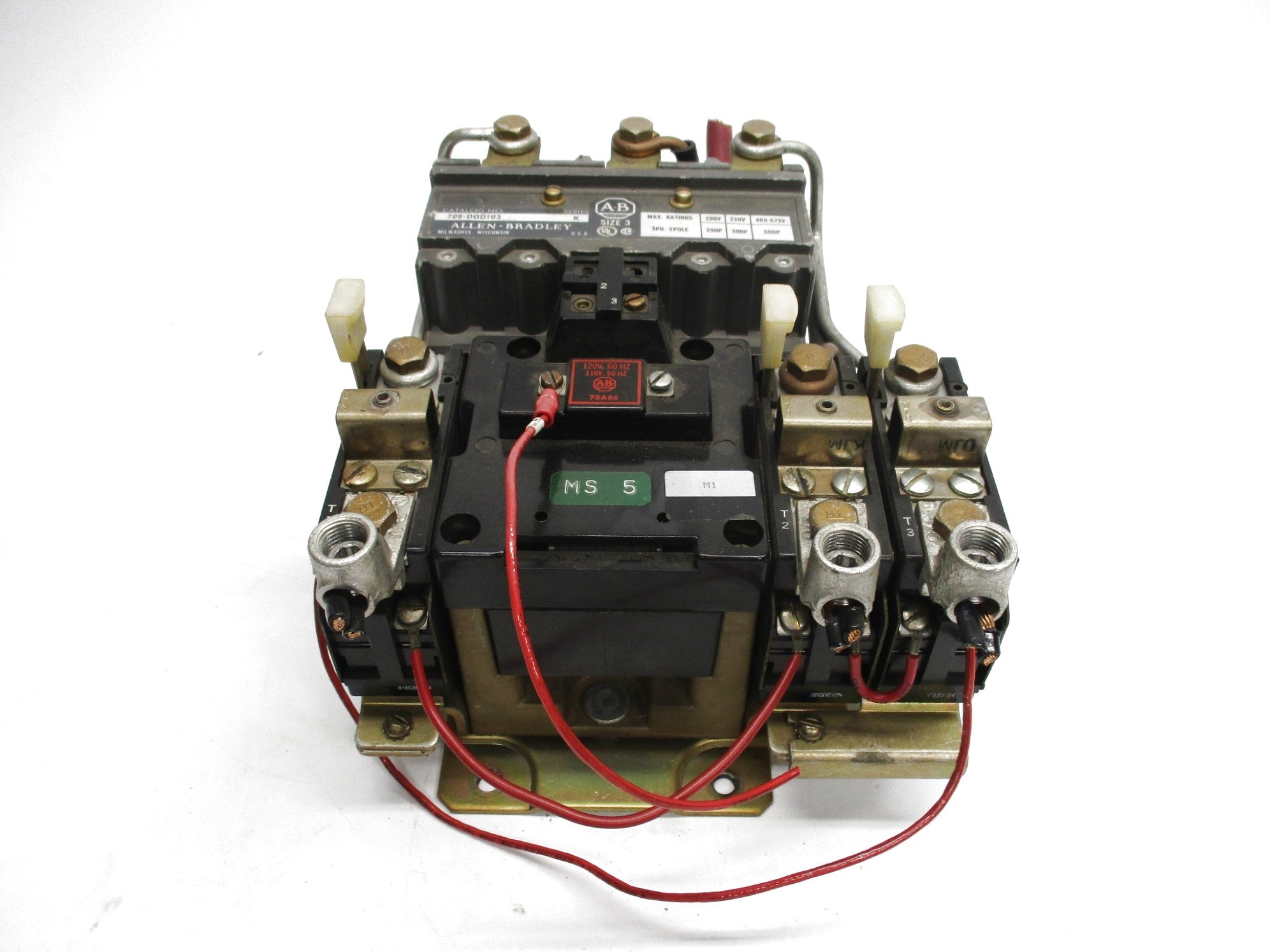 ALLEN BRADLEY 709-D0D103 SER. K 110-120V  UNMP