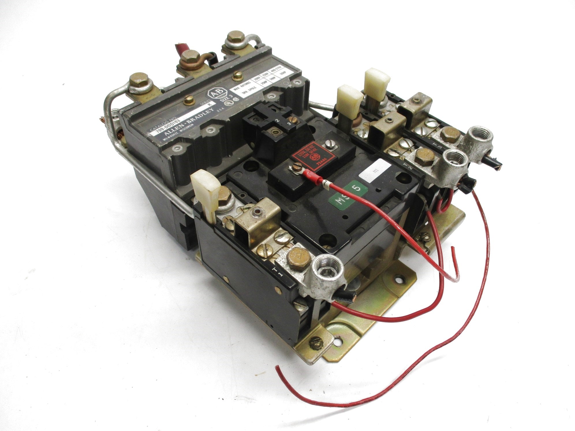 ALLEN BRADLEY 709-D0D103 SER. K 110-120V  UNMP