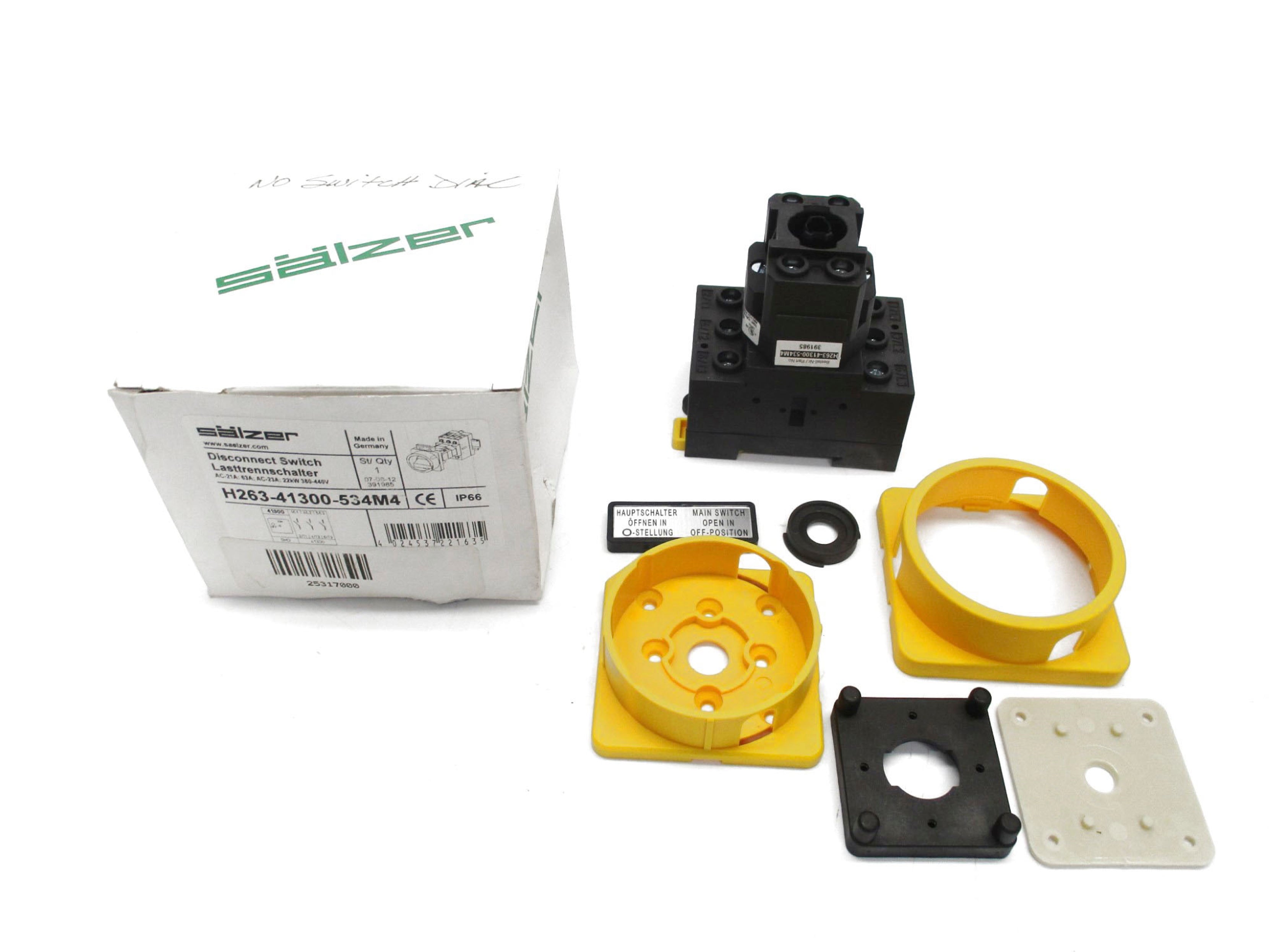 SALZER H263-41300-534M4 (AS PICTURED) NSMP