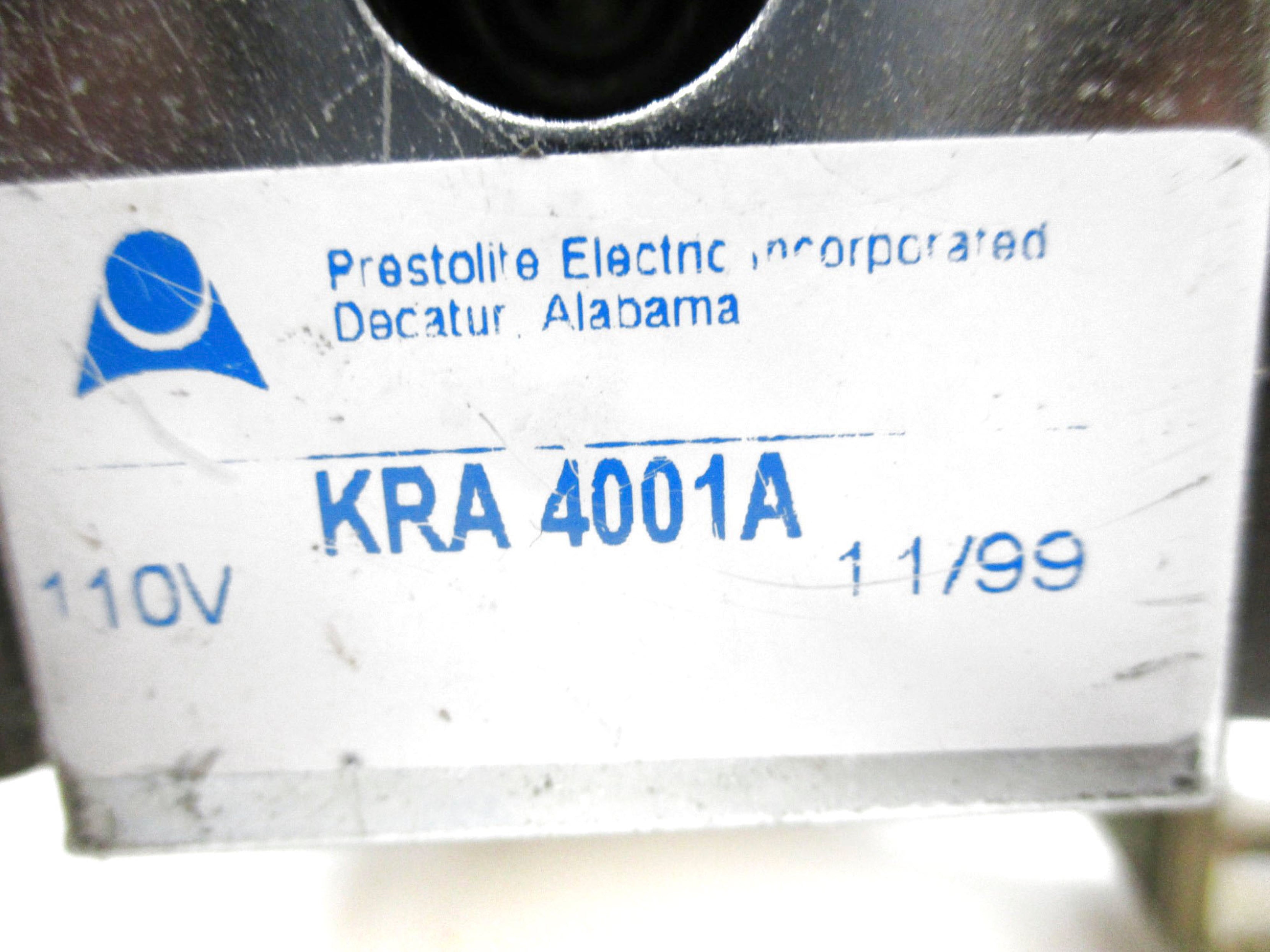 PRESTOLITE ELECTRIC KRA4001A 110V NSNP