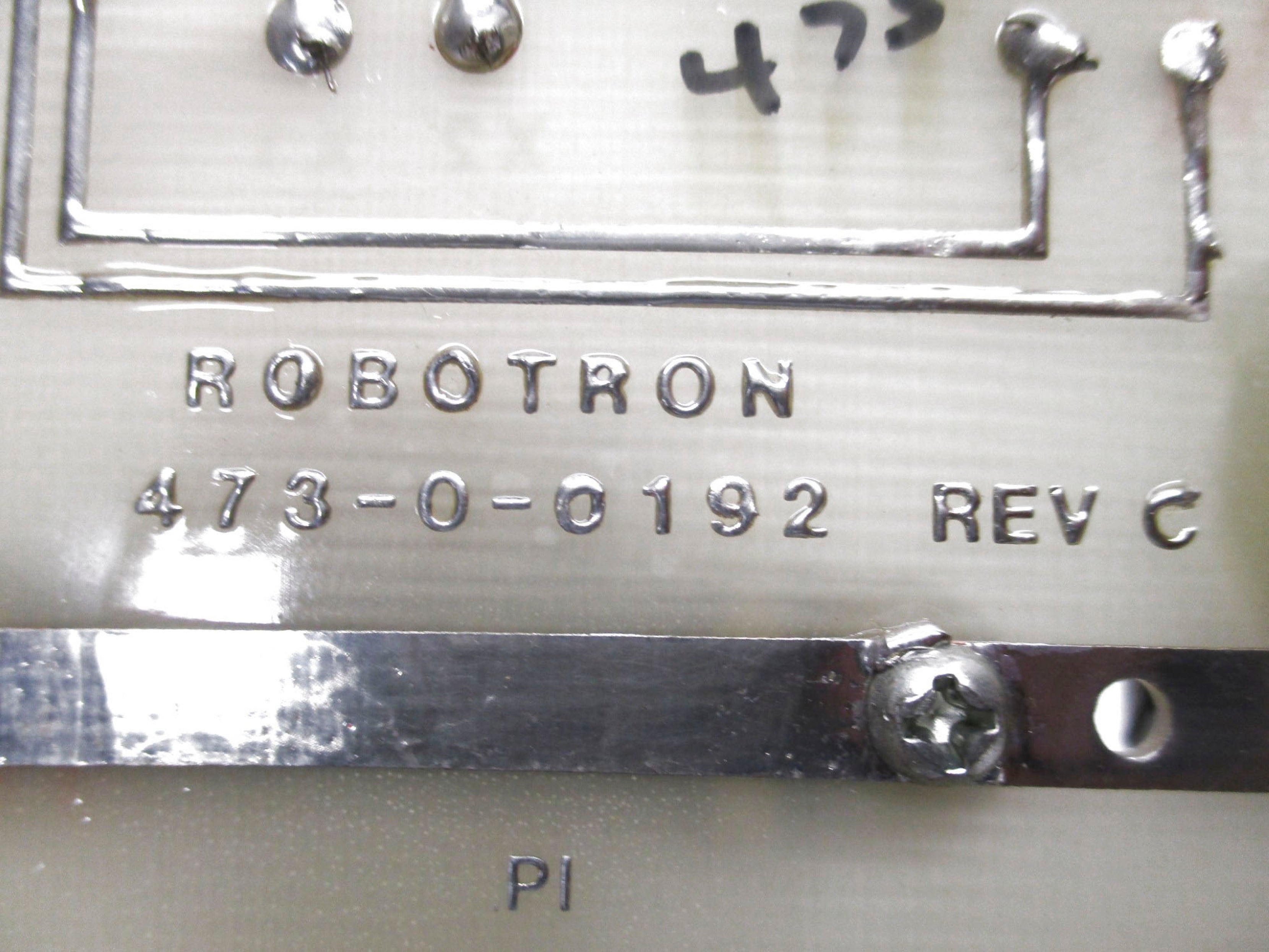ROBOTRON 473-0-0192 REV.C UNMP