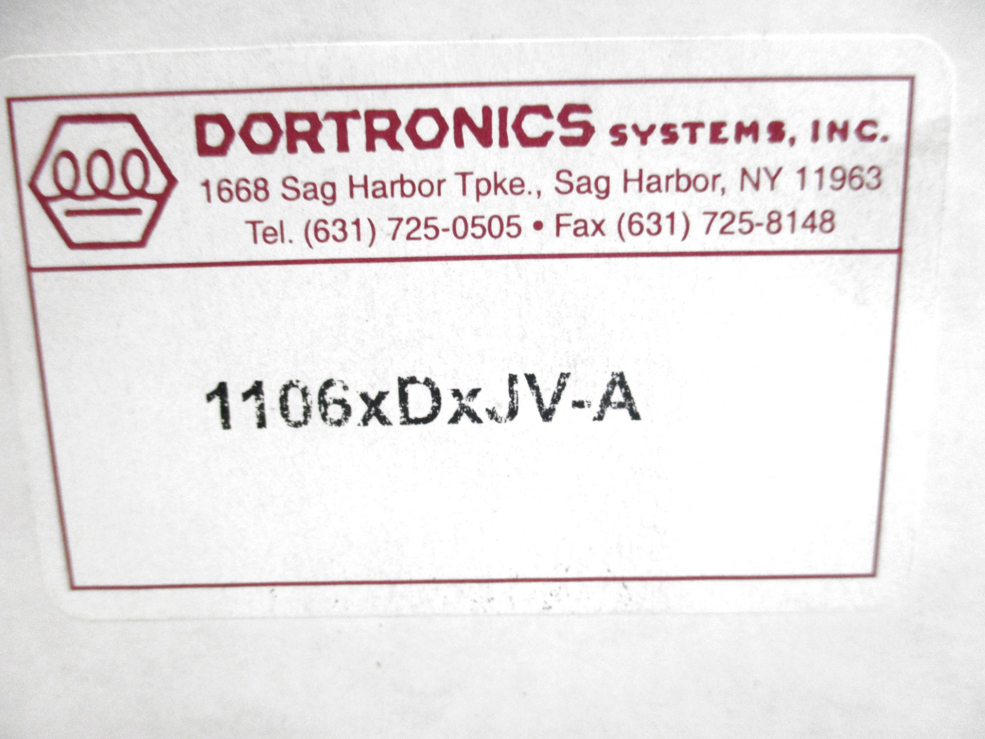 DORTRONICS 1106XDXJV-A NSMP
