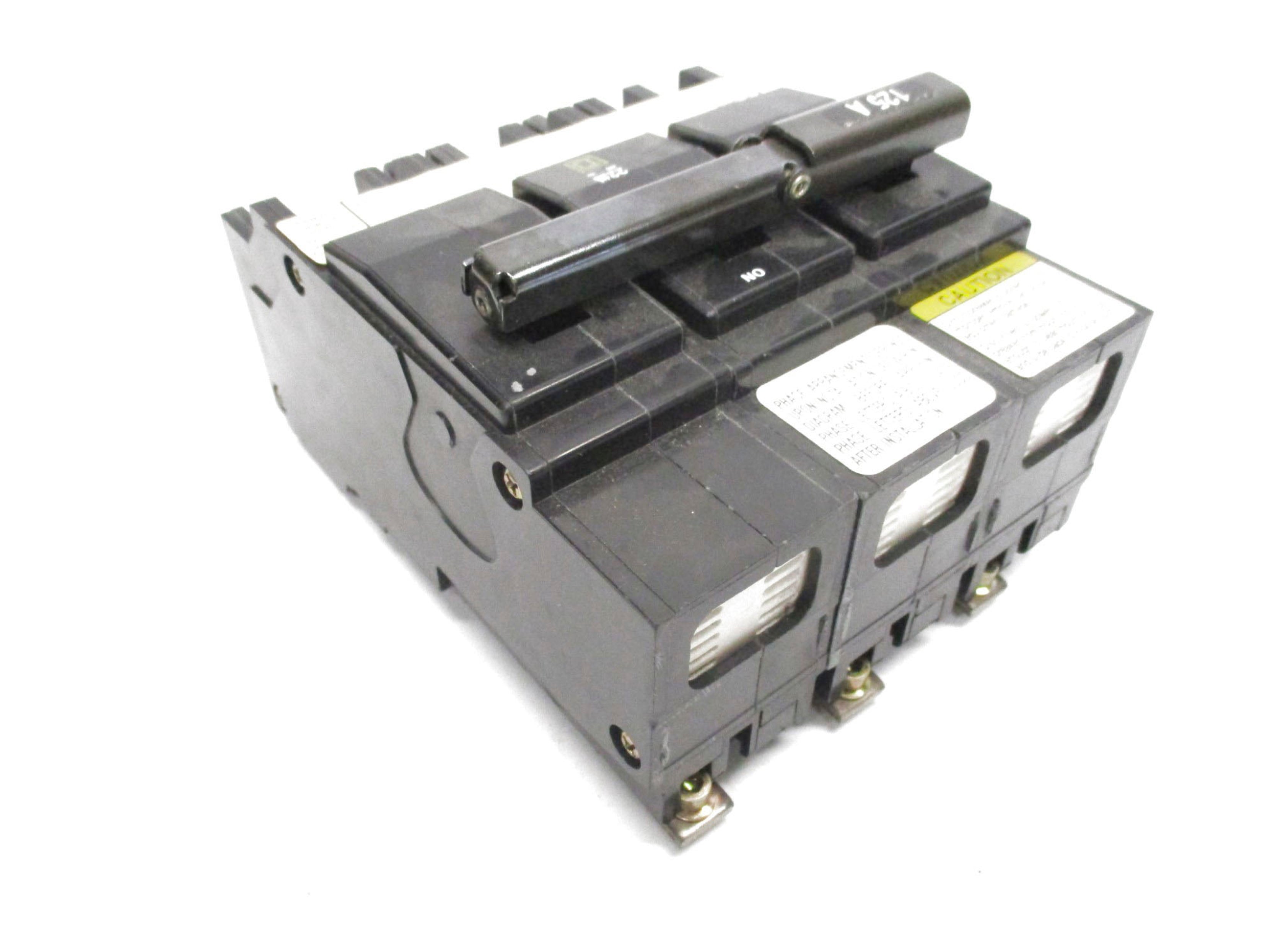 SQUARE D QOB3125VH 125A 240V NSMP
