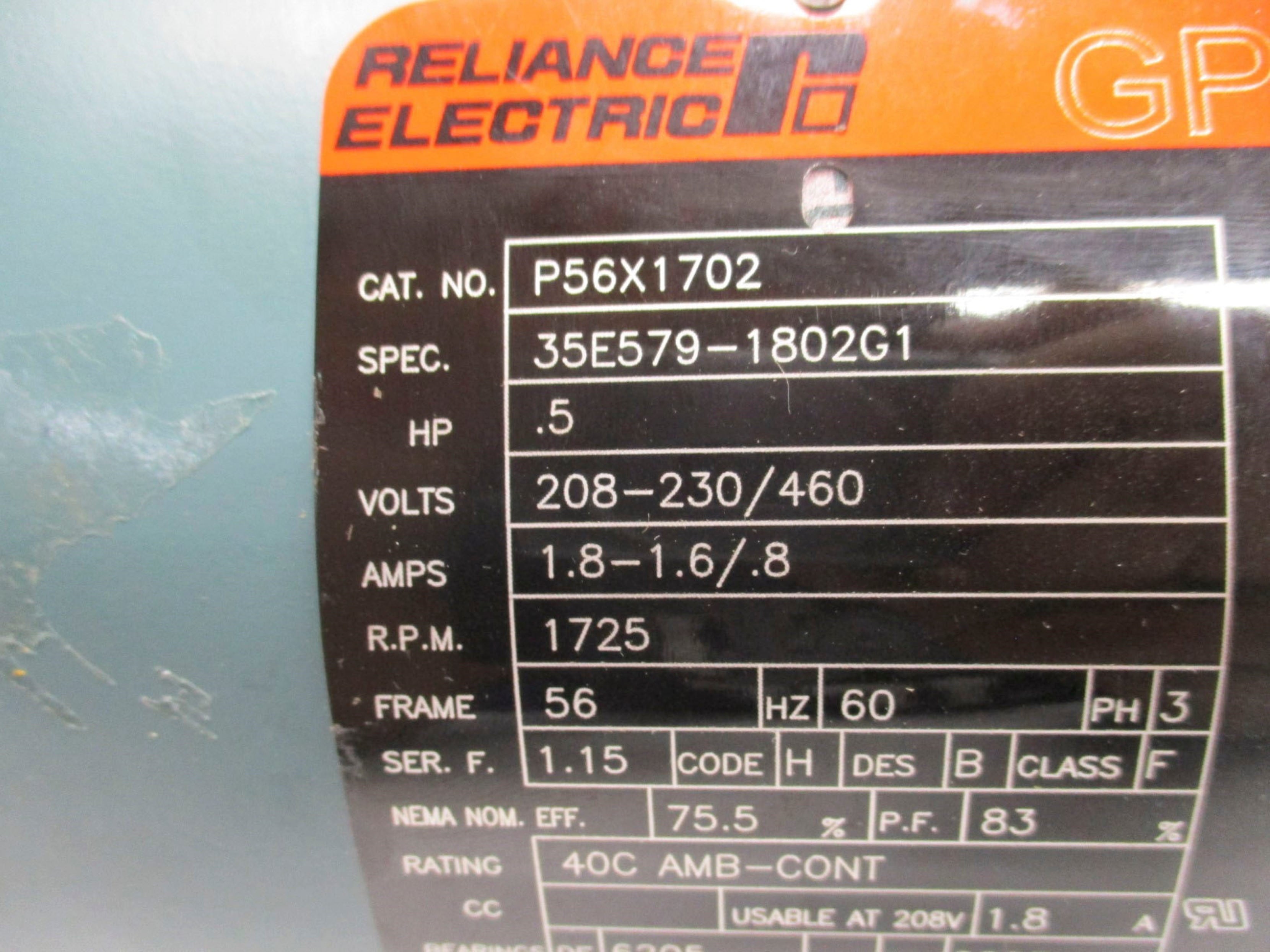 RELIANCE P56X1702 NSNP