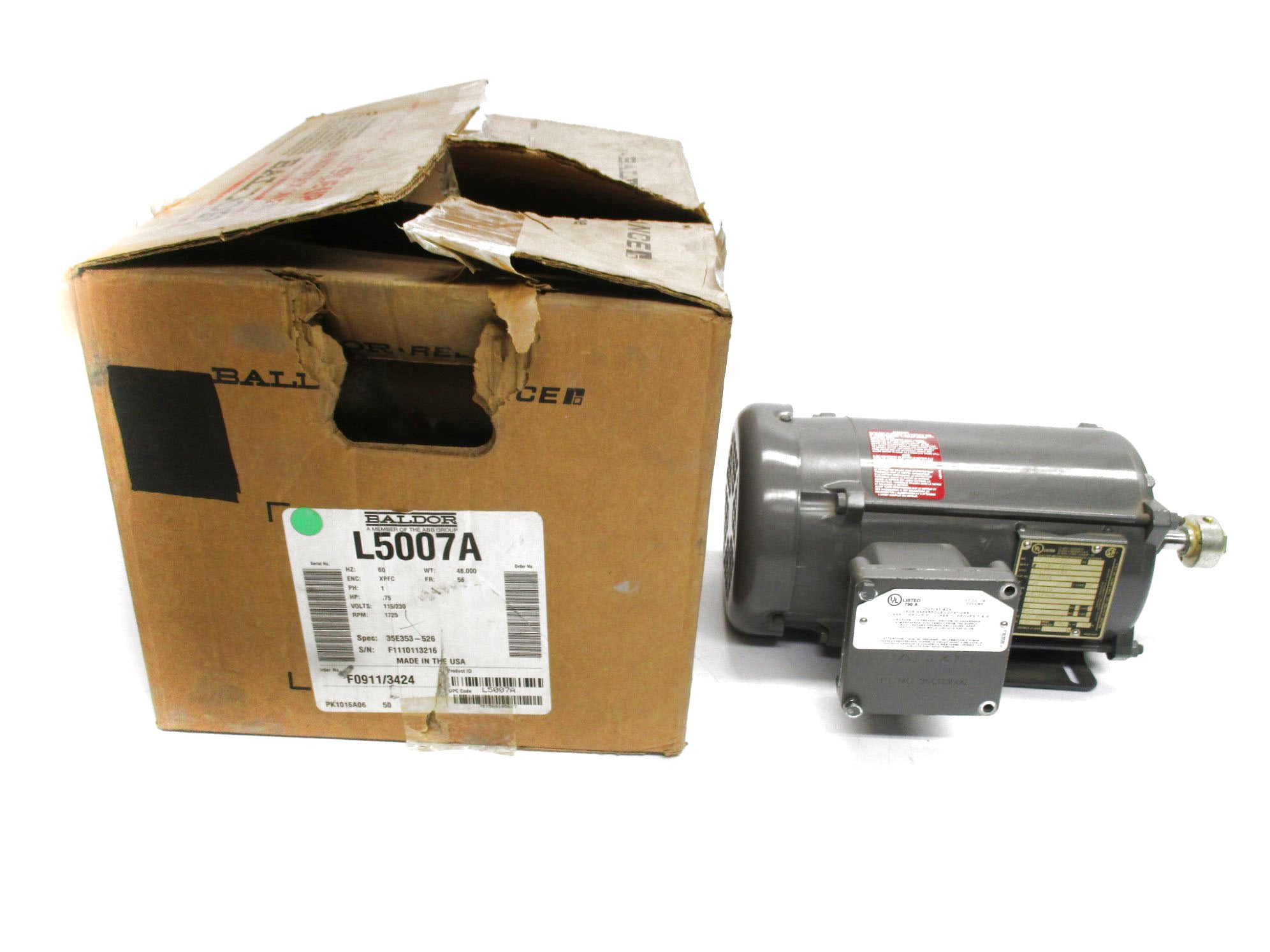 BALDOR L5007A (AS PICTURED) NSMP