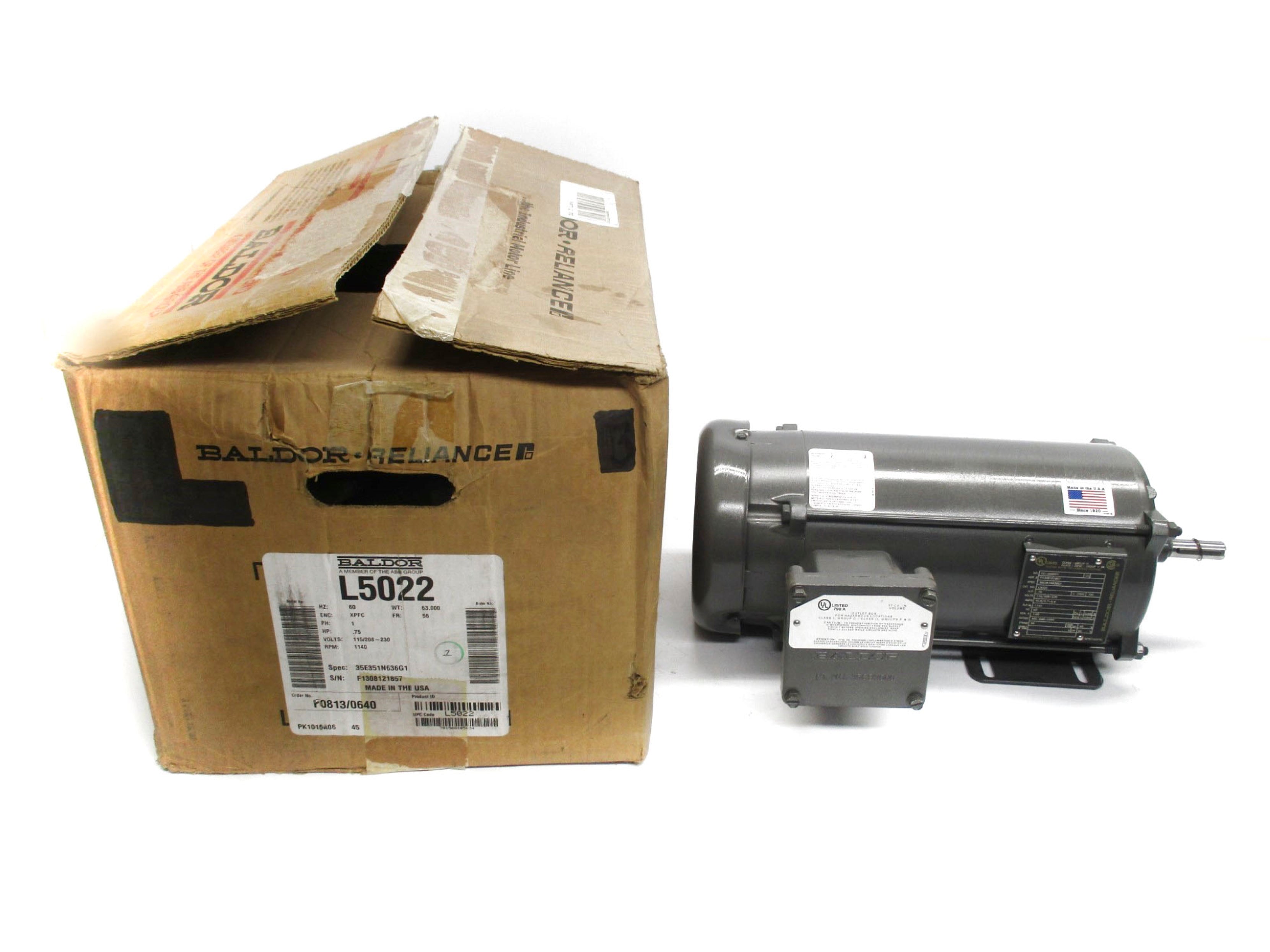 BALDOR L5022 NSMP