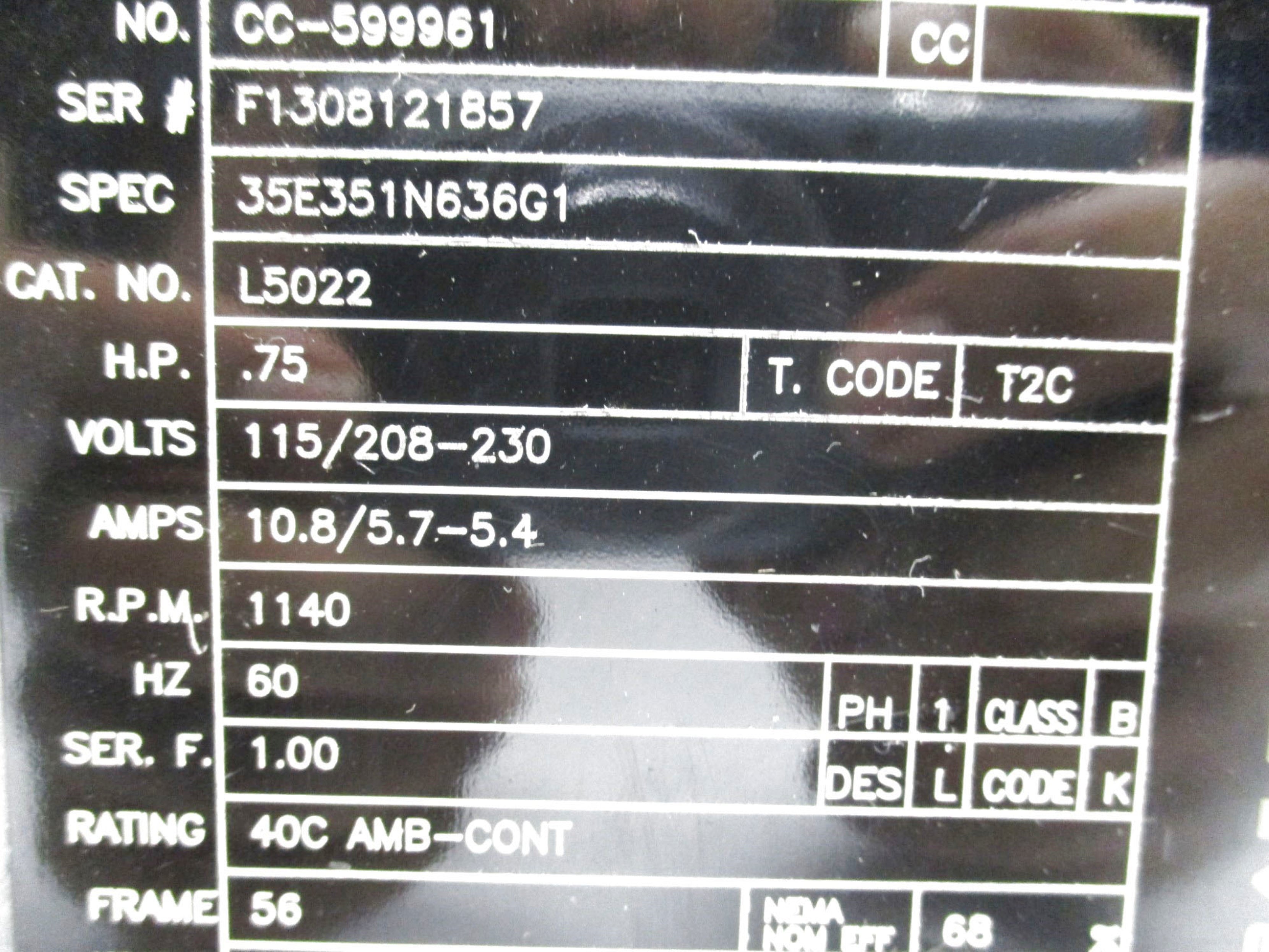 BALDOR L5022 NSMP