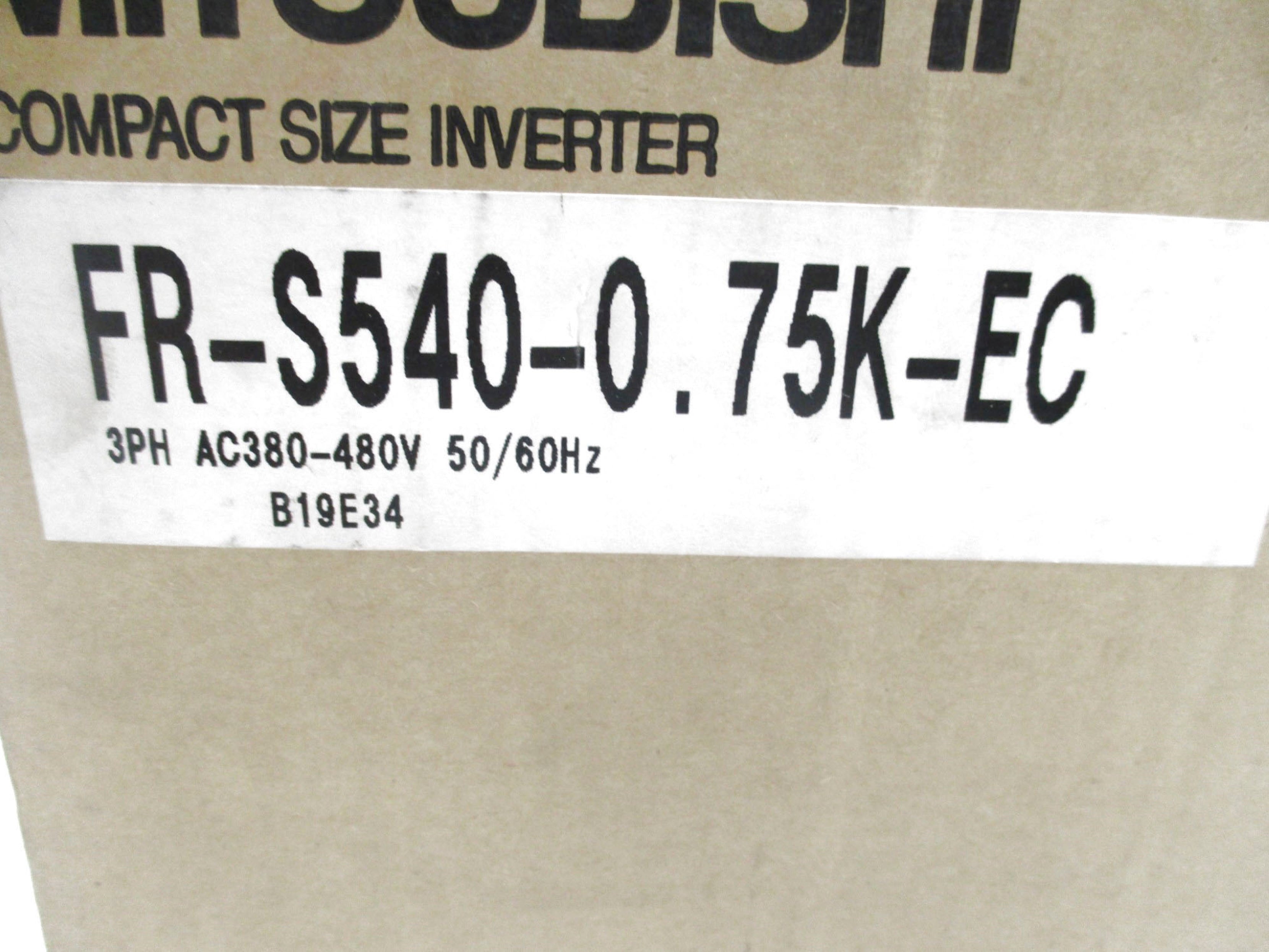 MITSUBISHI FR-S540-0.75K-EC (AS PICTURED) NSMP