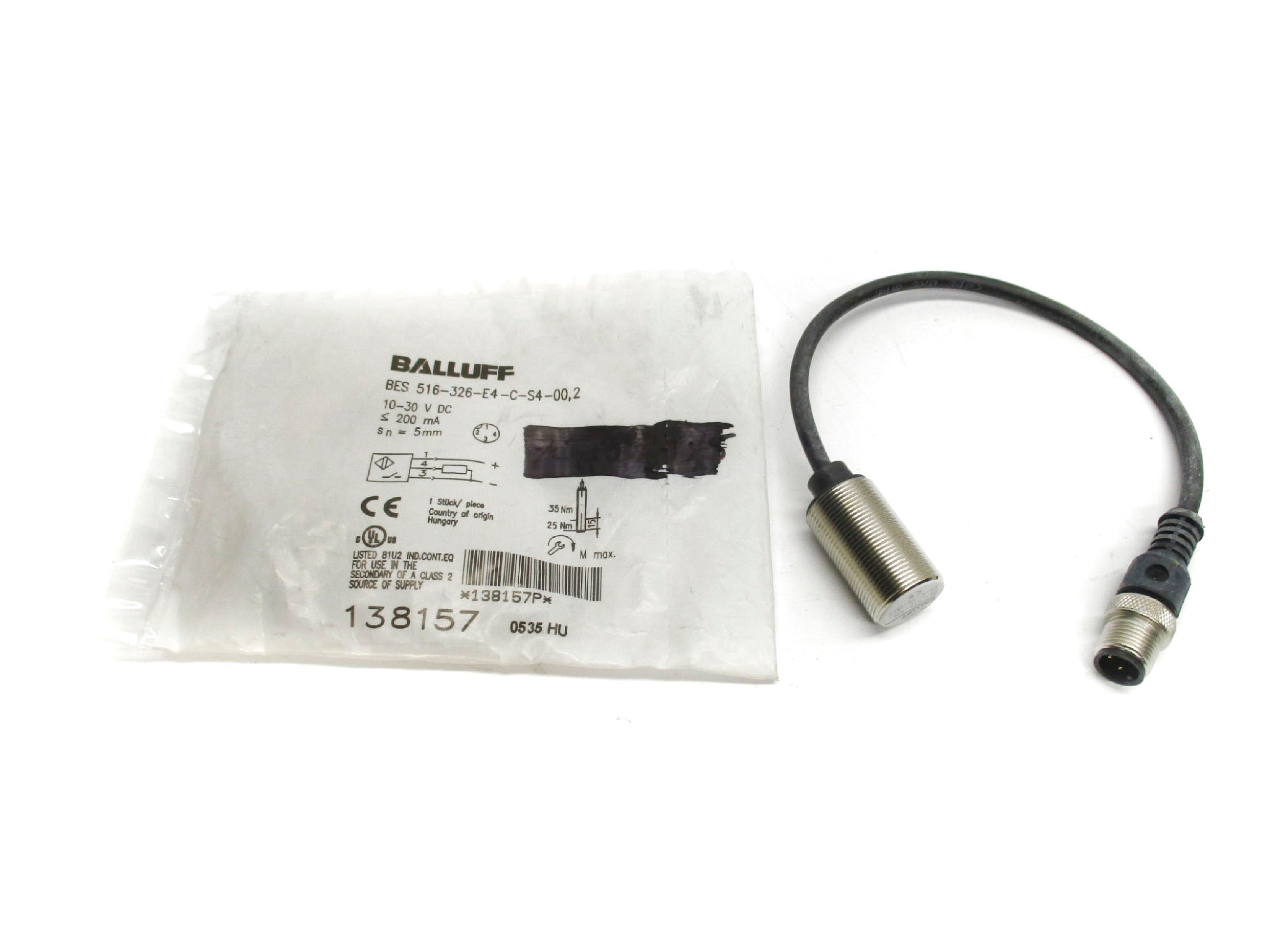 BALLUFF BES516-326-E4-C-S4-00,2 NSMP