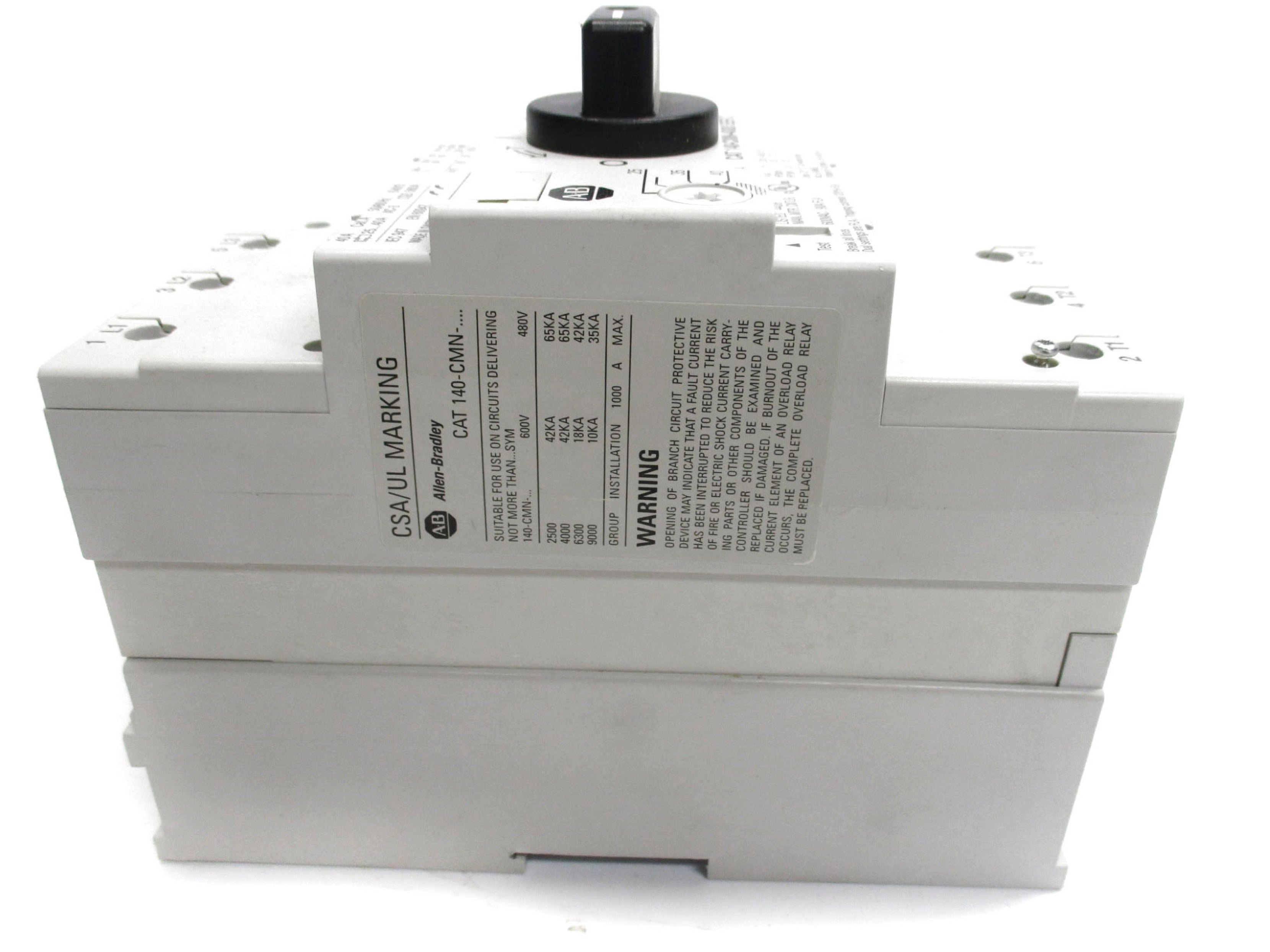 ALLEN BRADLEY 140-CMN-4000 SER. C 40A 480V UNMP