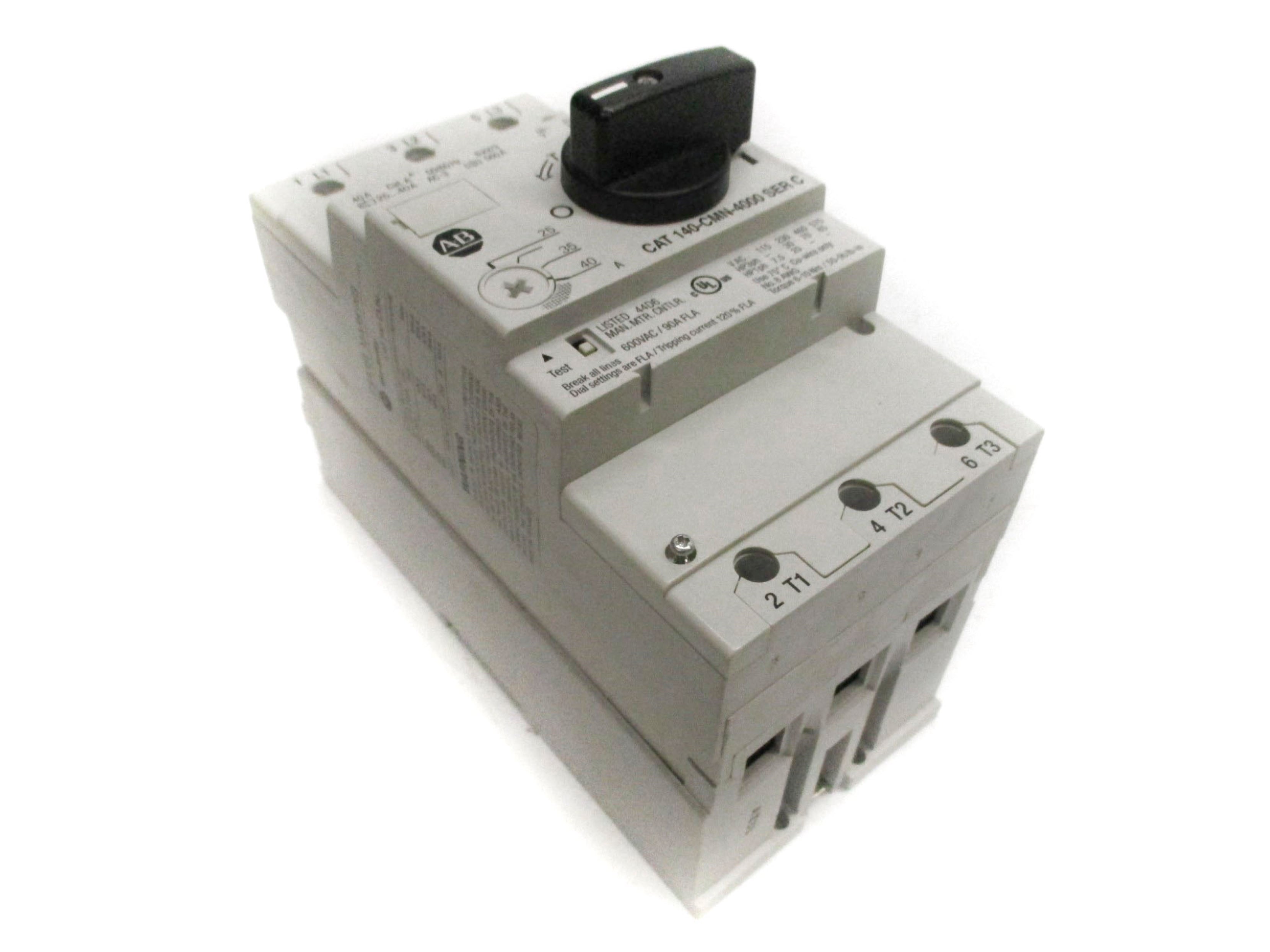 ALLEN BRADLEY 140-CMN-4000 SER. C 40A 480V UNMP