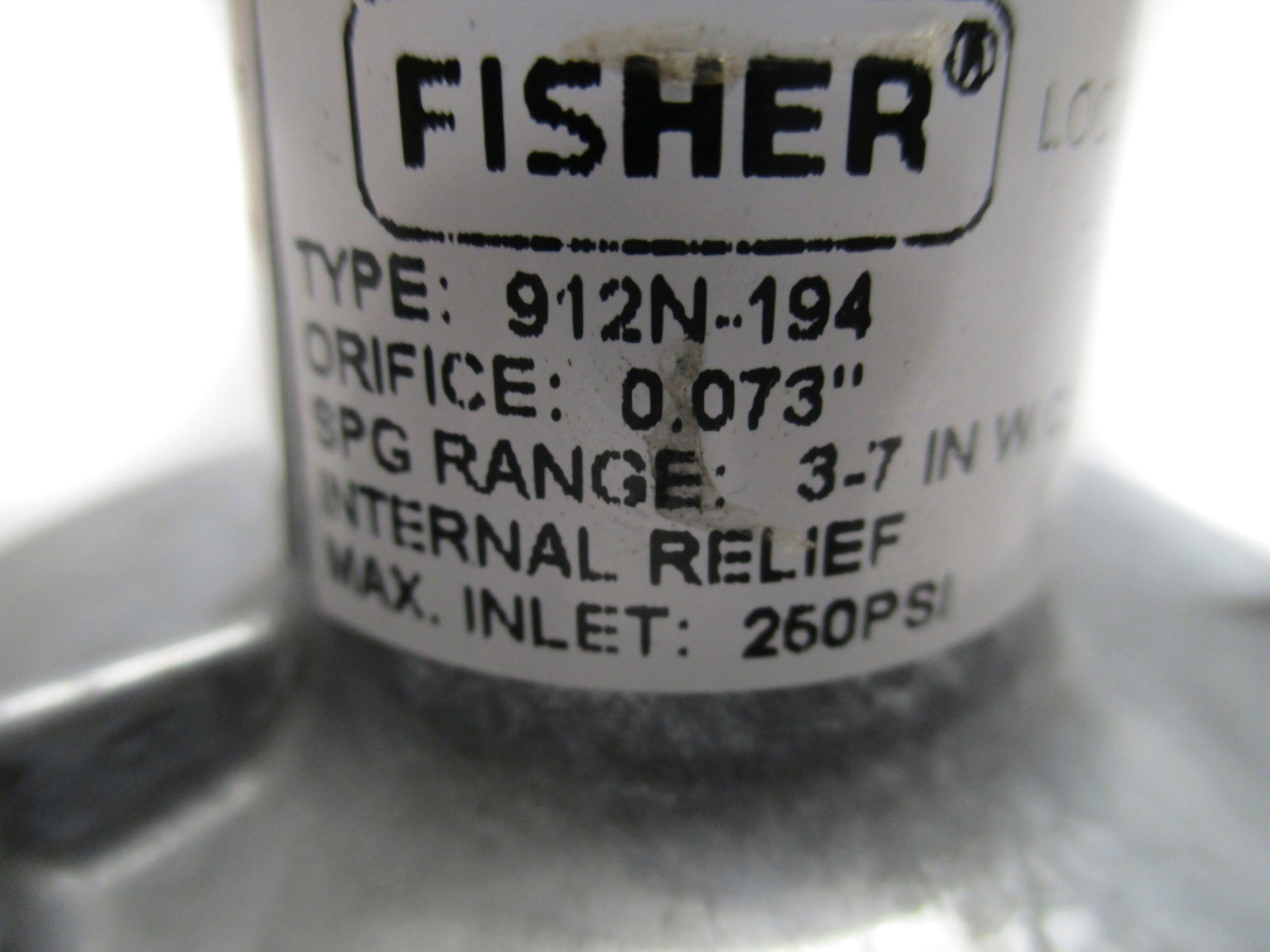 FISHER 912N-194 NSMP