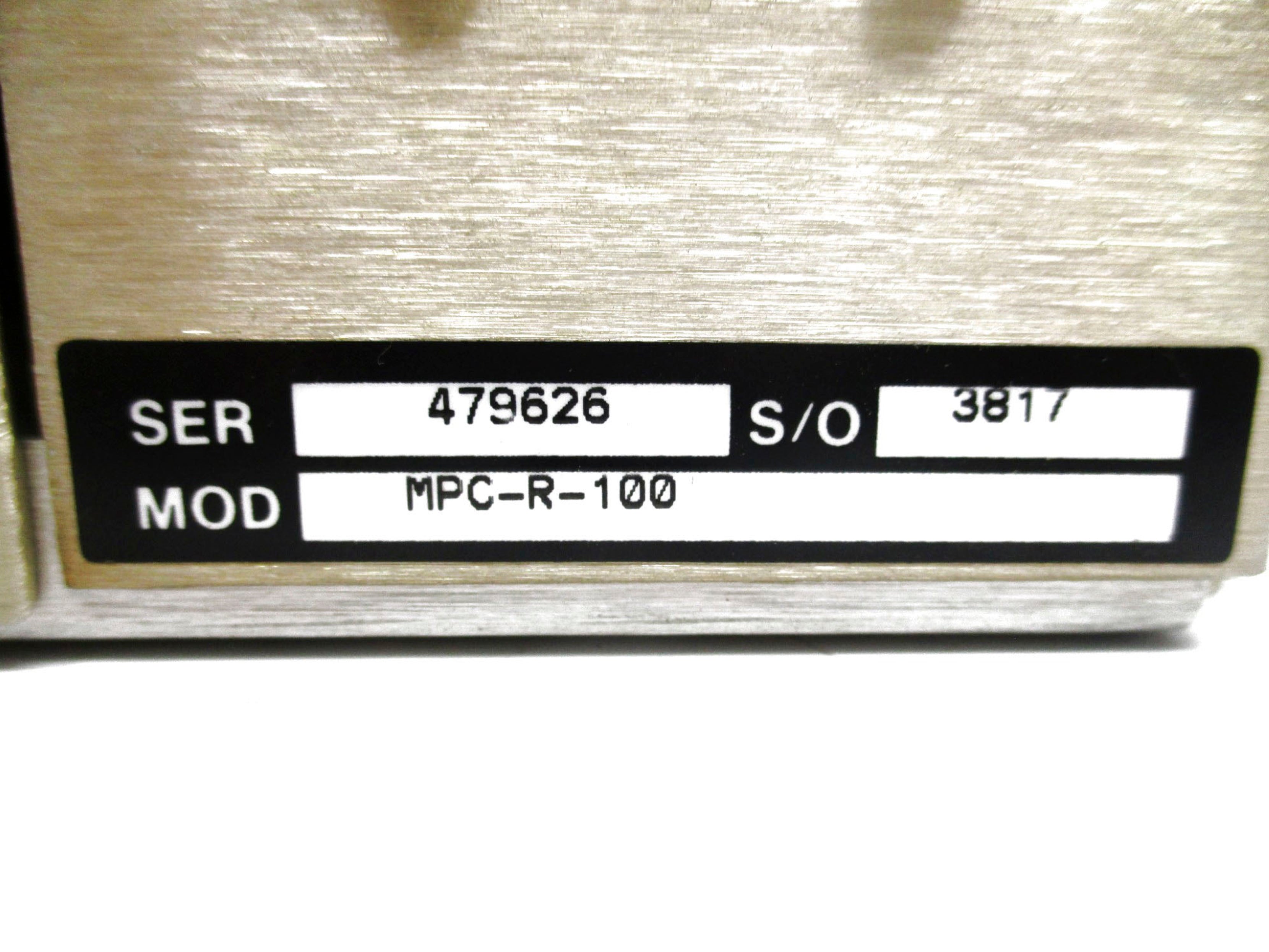 COHU MPC-R-100 NSNP