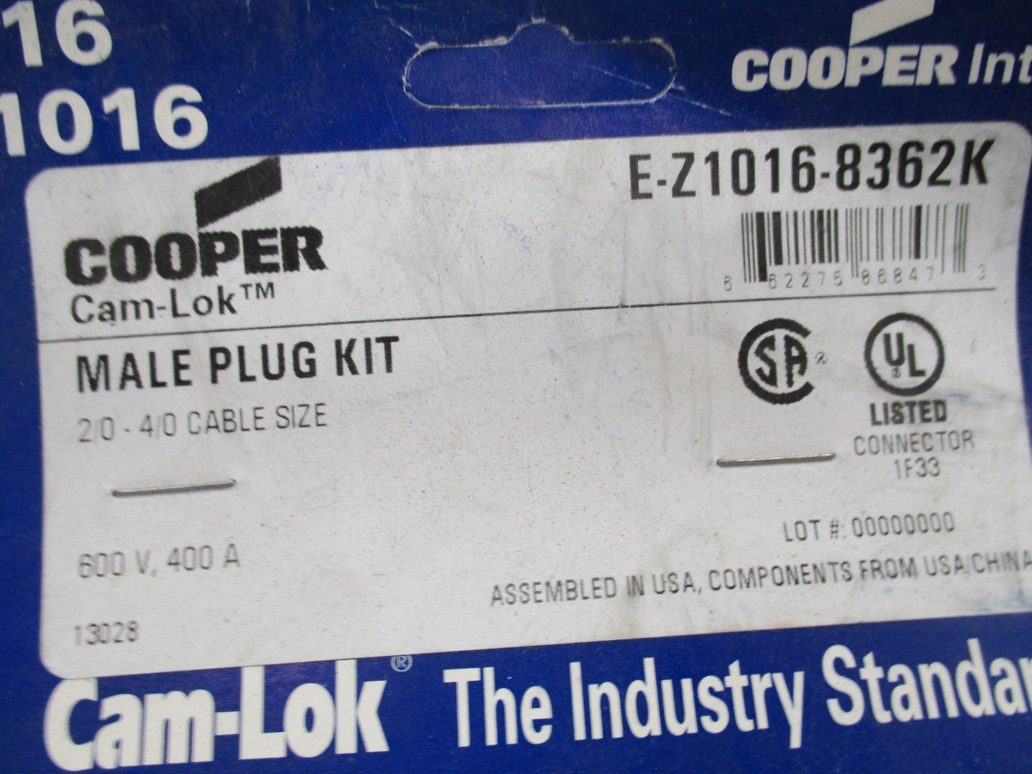 COOPER E-Z1016-8362K NSMP