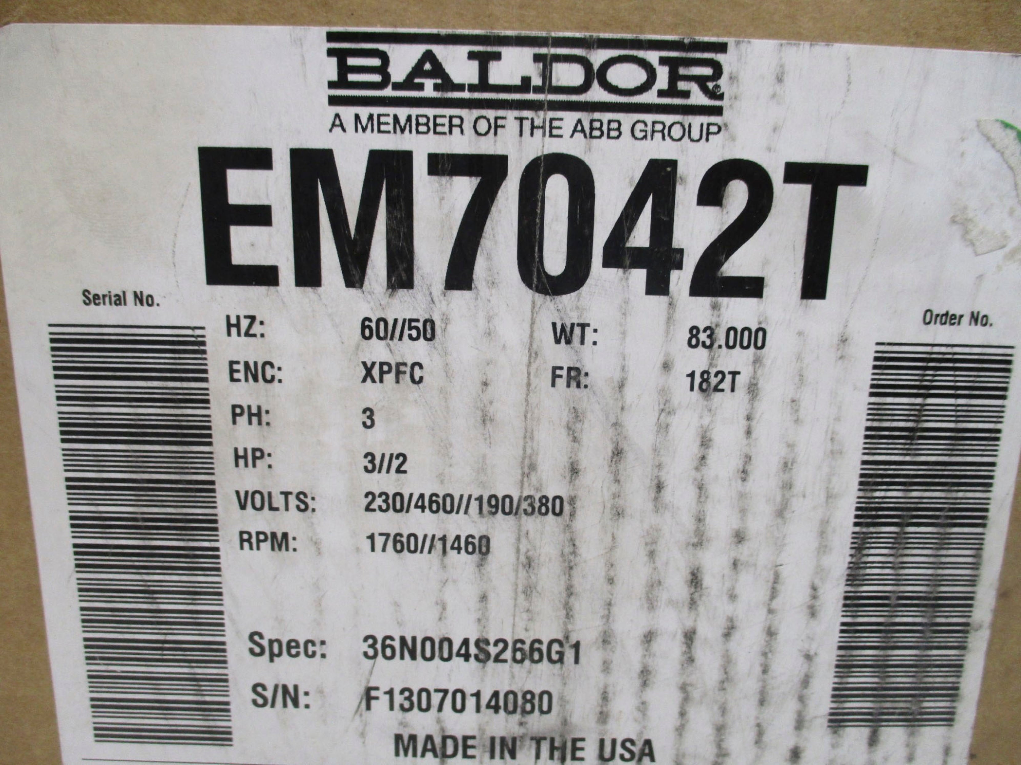 BALDOR EM7042T NSMP