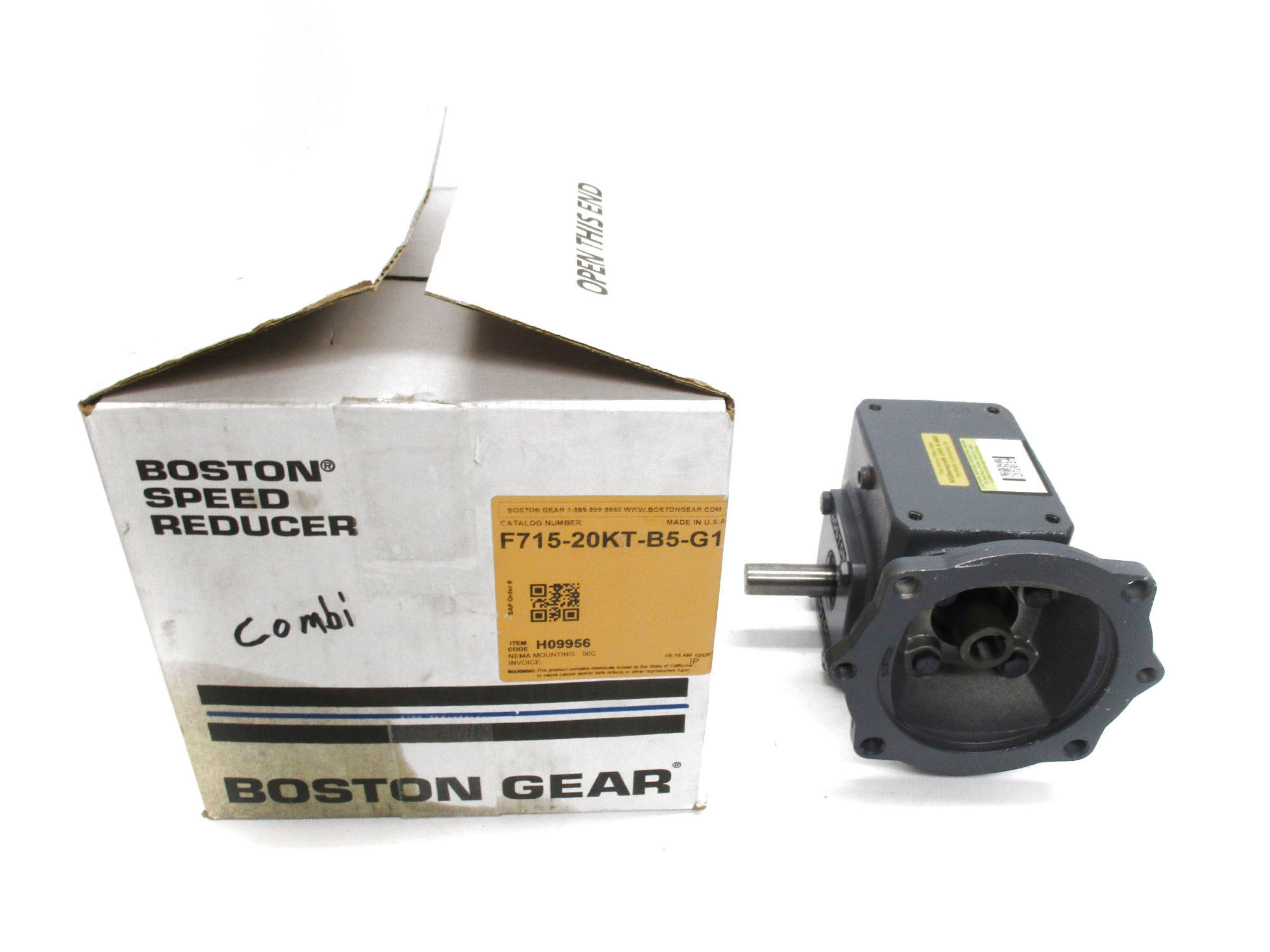 BOSTON GEAR F715-20KT-B5-G1 NSMP
