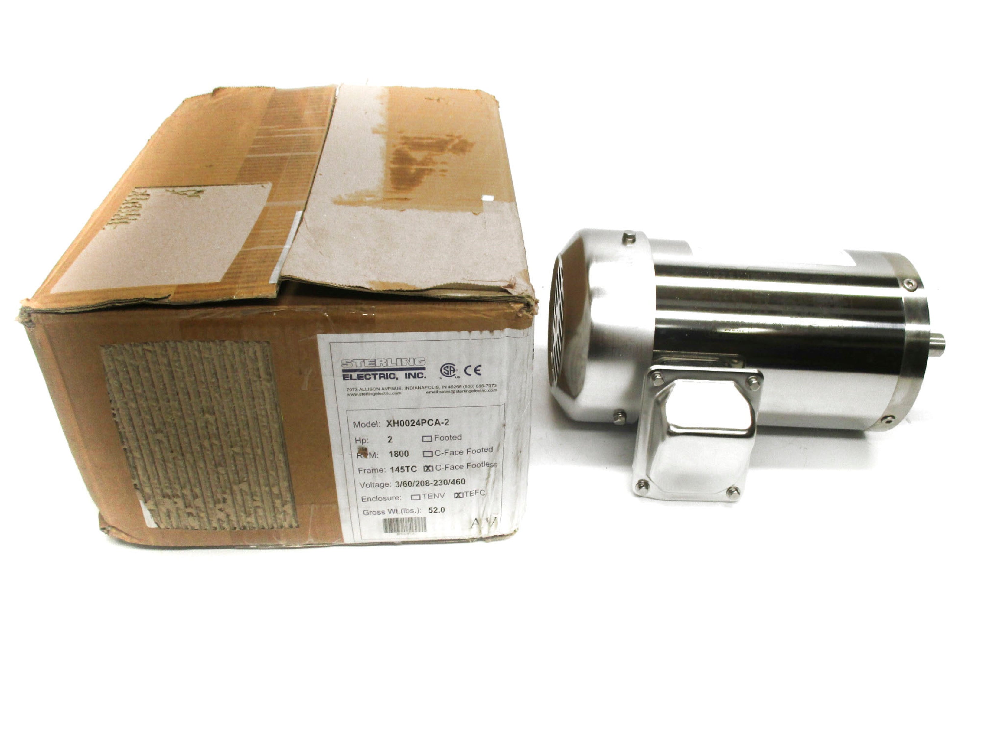 STERLING ELECTRIC XH0024PCA-2 NSMP