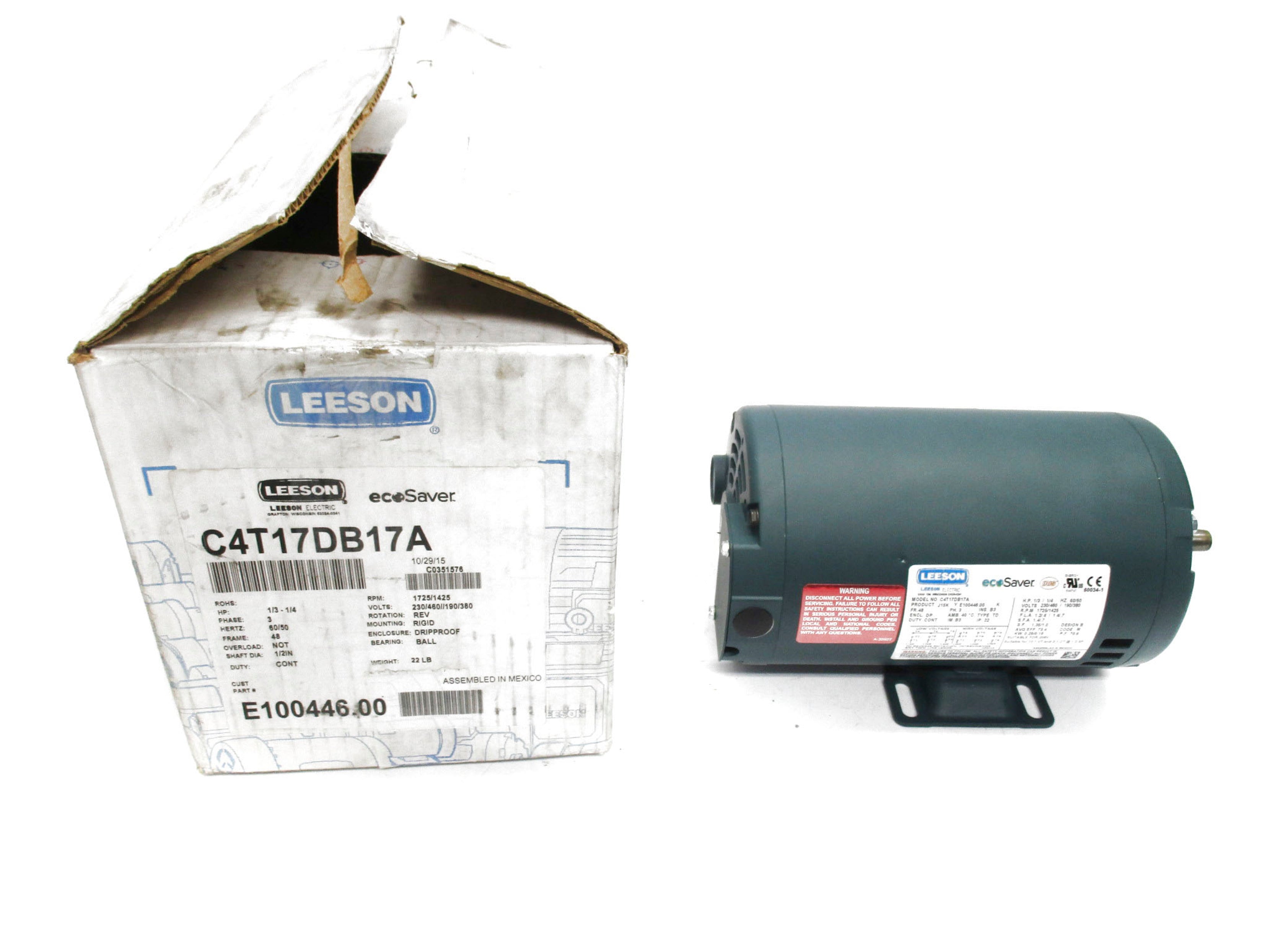 LEESON E100446.00 C4T17DB17A NSMP