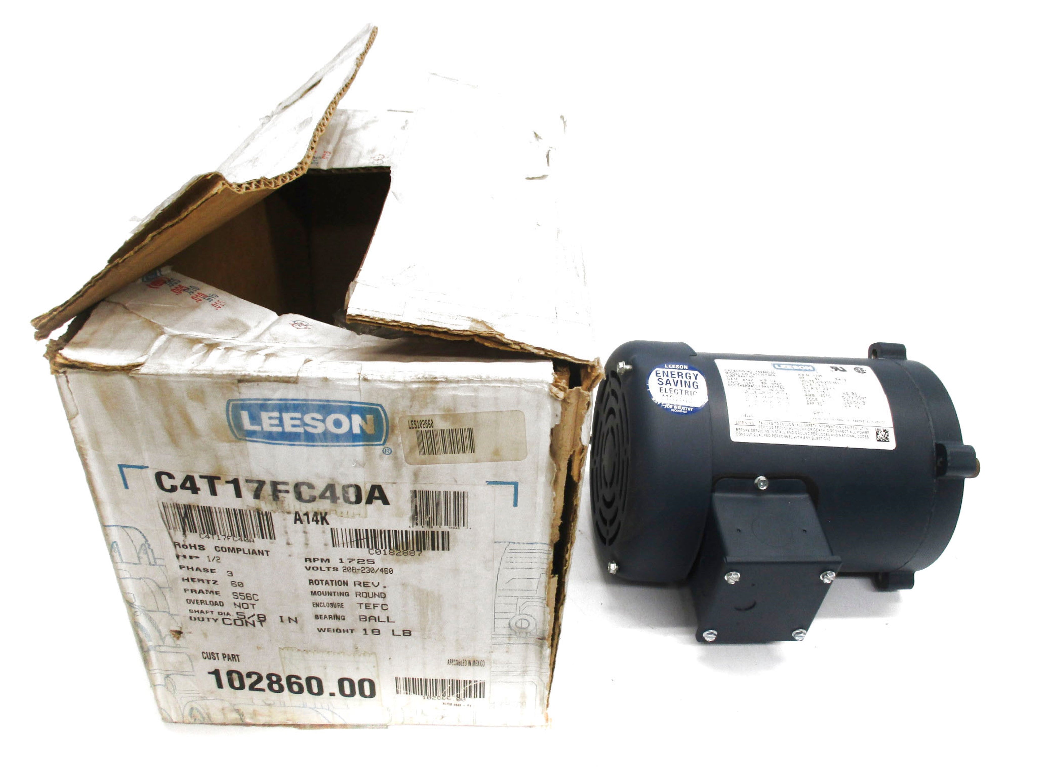 LEESON 102860.00 C4T17FC40A (AS PICTURED) NSMP
