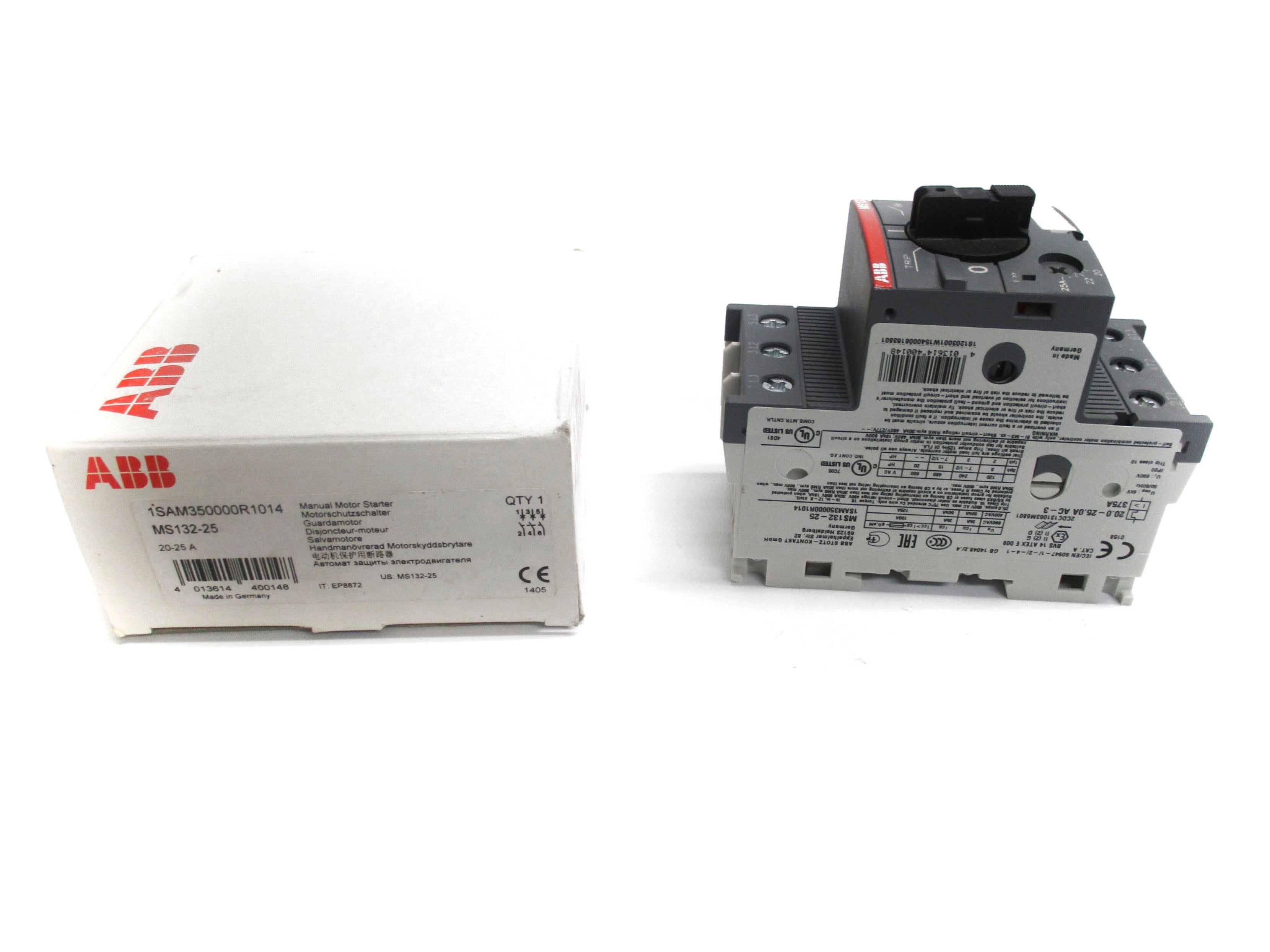 ABB MS132-25 20-25A NSMP